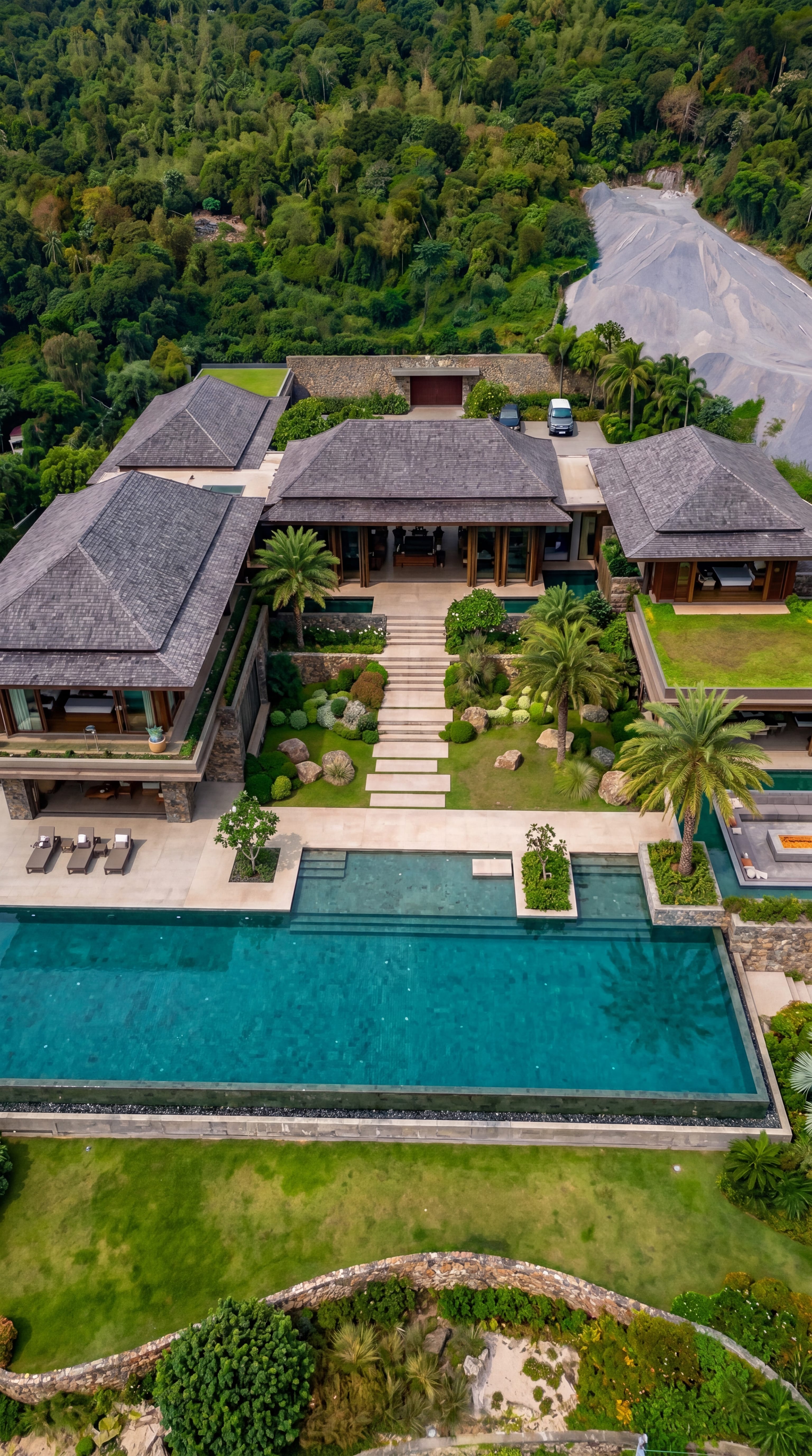 Mansion front view